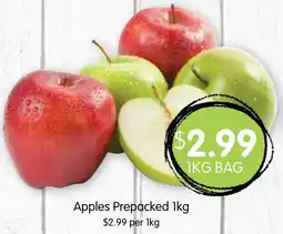 Spudshed Apples Prepacked 1kg offer