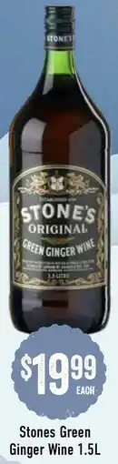 Spudshed Stones Green Ginger Wine 1.5L offer