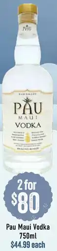 Pau Maui Vodka 750ml