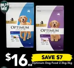 Drakes Optimum Dog Food 2.5kg-3kg offer