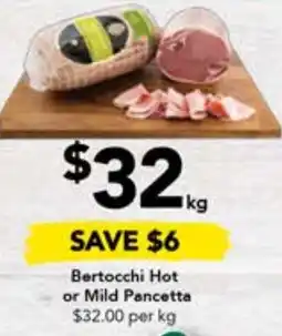 Bertocchi Hot or Mild Pancetta