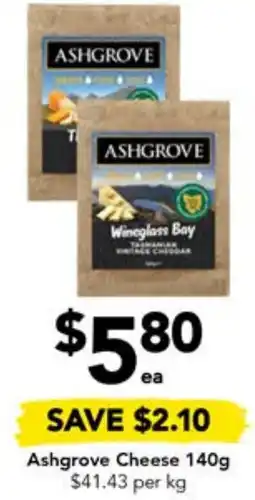 Drakes Ashgrove Cheese 140g offer