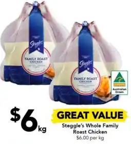 Drakes Steggle's Whole Family Roast Chicken offer