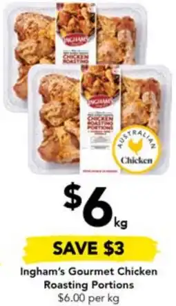 Drakes Ingham's Gourmet Chicken Roasting Portions offer