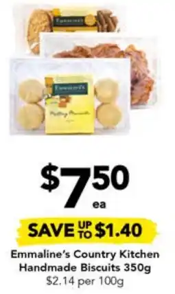 Drakes Emmaline's Country Kitchen Handmade Biscuits 350g offer