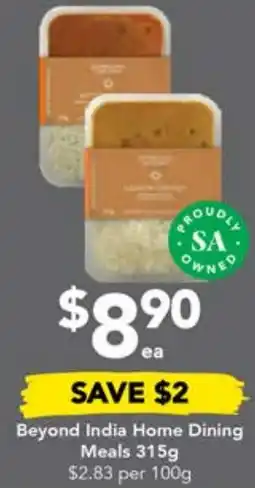 Drakes Beyond India Home Dining Meals 315g offer