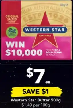 Drakes Western Star Butter 500g offer