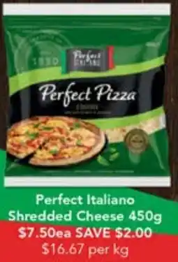 Drakes Perfect Italiano Shredded Cheese 450g offer
