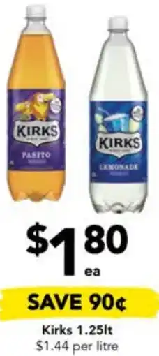 Drakes Kirks 1.25lt offer
