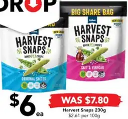 Harvest Snaps 230g