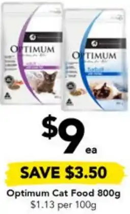 Drakes Optimum Cat Food 800g offer