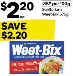 Woolworths Sanitarium Weet-Bix 575g offer