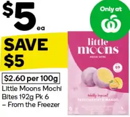 Little Moons Mochi Bites 192g Pk 6