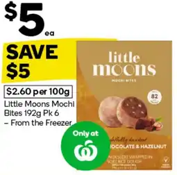Little Moons Mochi Bites 192g Pk 6