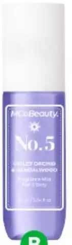 Woolworths MCoBeauty Fragrance Mist 90ml offer