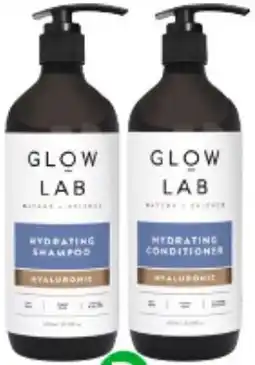 Woolworths Glow Lab Shampoo or Conditioner 600ml offer