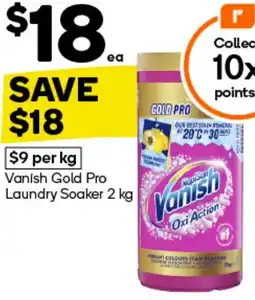 Woolworths Vanish Gold Pro Laundry Soaker 2 kg offer