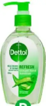 Woolworths Dettol Liquid Antibacterial Instant Hand Sanitiser Refresh 200ml offer