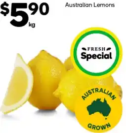 Woolworths Australian Lemons offer