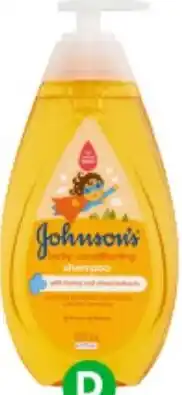 Woolworths Johnson's Gentle Tear-free Conditioning Baby Shampoo & Cleansing Wash 500ml offer