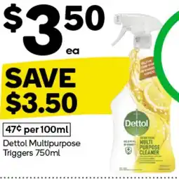 Dettol Multipurpose Triggers 750ml