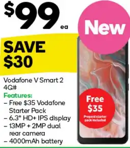 Woolworths Vodafone V Smart 2 4G offer