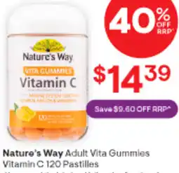 Discount Drug Stores Nature's Way Adult Vita Gummies Vitamin C 120 Pastilles offer