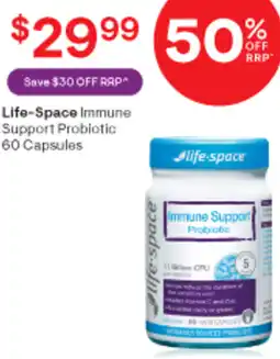 Discount Drug Stores Life-Space Immune Support Probiotic 60 Capsules offer
