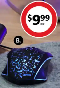 Coles Verve Gaming Mouse offer