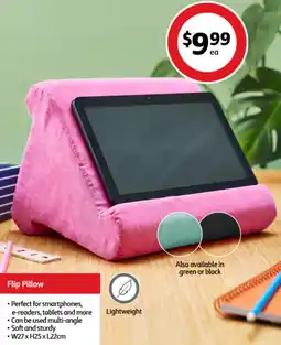 Coles Flip Pillow offer
