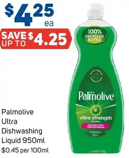 Foodland Palmolive Ultra Dishwashing Liquid 950ml offer