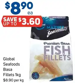 Foodland Global Seafoods Basa Fillets 1kg offer
