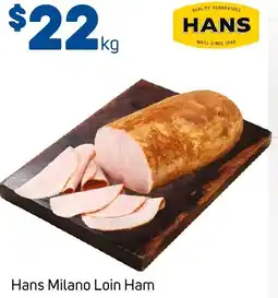 Foodland Hans Milano Loin Ham offer