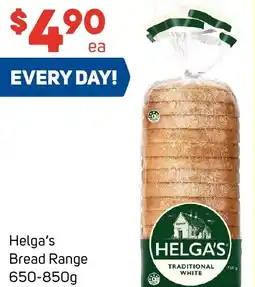 Foodland Helga's Bread Range 650-850g offer