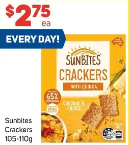 Foodland Sunbites Crackers 105-110g offer