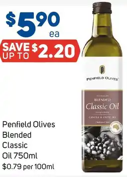 Foodland Penfield Olives Blended Classic Oil 750ml offer