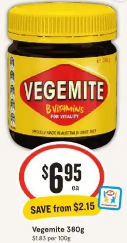 IGA Vegemite 380g offer