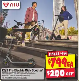 JB Hi-Fi KQi2 Pro Electric Kick Scooter* offer