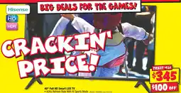 JB Hi-Fi 40" Full HD Smart LED TV offer