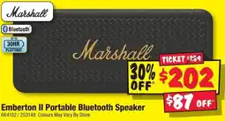 JB Hi-Fi Emberton II Portable Bluetooth Speaker offer