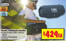 JB Hi-Fi Xtreme 4 Bluetooth Speaker offer