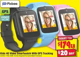 JB Hi-Fi Kids 4G Video Smartwatch With GPS Tracking offer