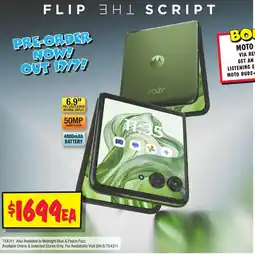JB Hi-Fi FLIP HI SCRIPT offer