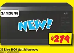 JB Hi-Fi 32 Litre 1000 Watt Microwave offer