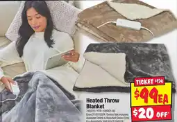 JB Hi-Fi Heated Throw Blanket offer