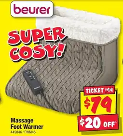 JB Hi-Fi Massage Foot Warmer offer