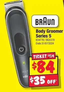 JB Hi-Fi Body Groomer Series 5 offer