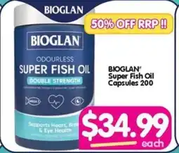 BIOGLAN Super Fish Oil Capsules 200
