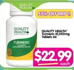 Your Discount Chemist Turmeric 41,000mg Tablets 60 offer