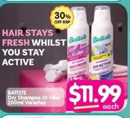 Your Discount Chemist Batiste Dry Shampoo 24 Hour offer